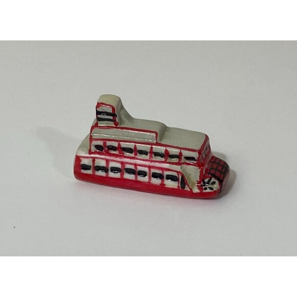 St. Louis Arch Ceramic Hinged Trinket Box w Paddle Boat Missouri Travel Souvenir - Picture 11 of 13